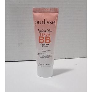 Purlisse Ageless Glow BB Cream SPF 40, MEDIUM WARM 1.4 oz SEALED.